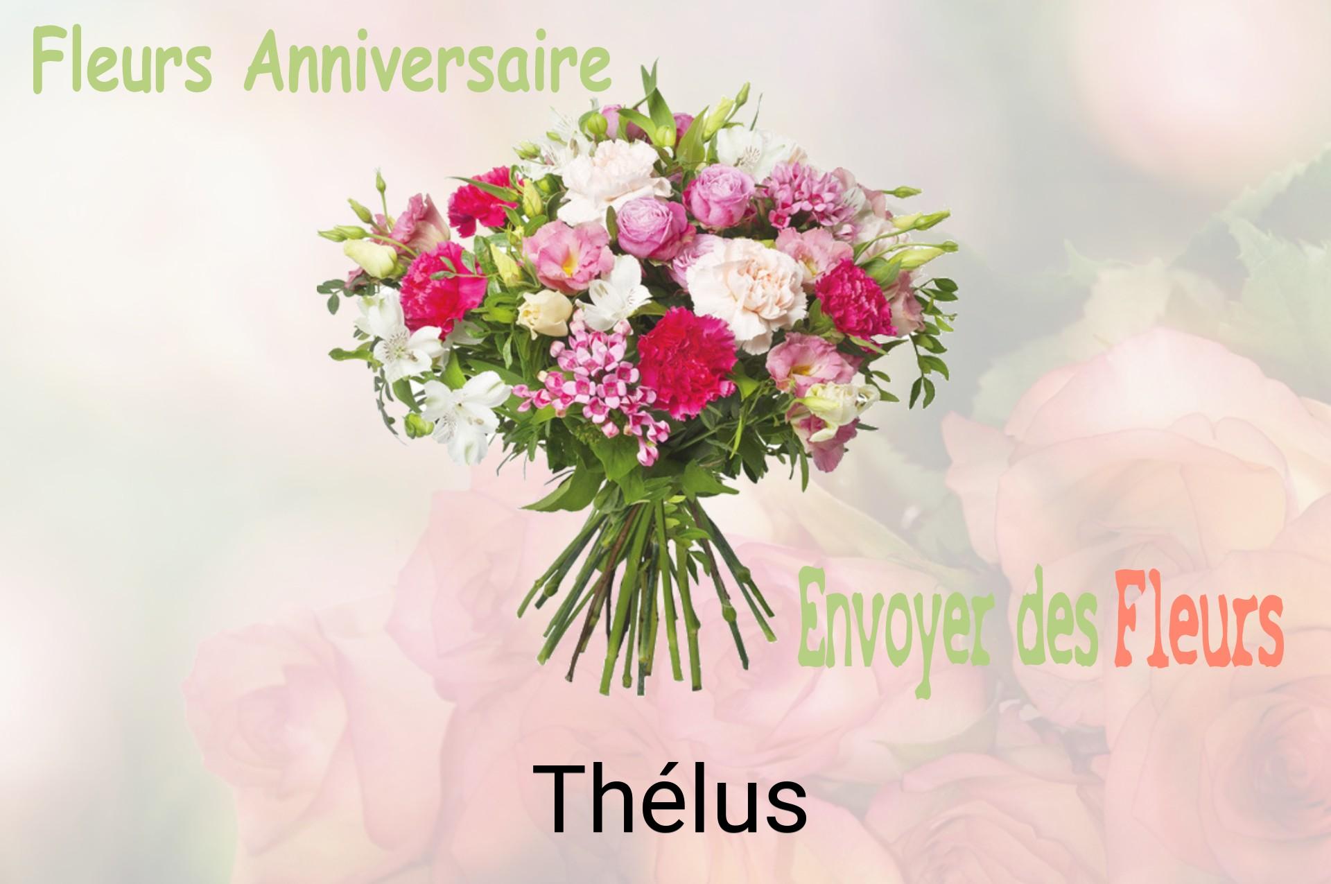 Bouquet de fleurs d’anniversaire livré à Thélus